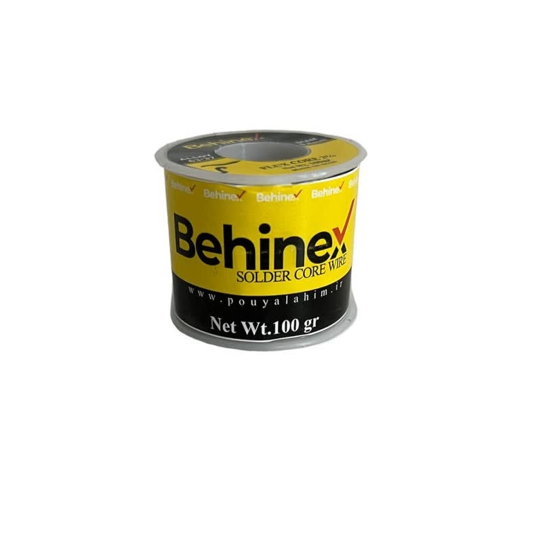 سیم لحیم بهینکس 100 گرمی قطر 8 mm