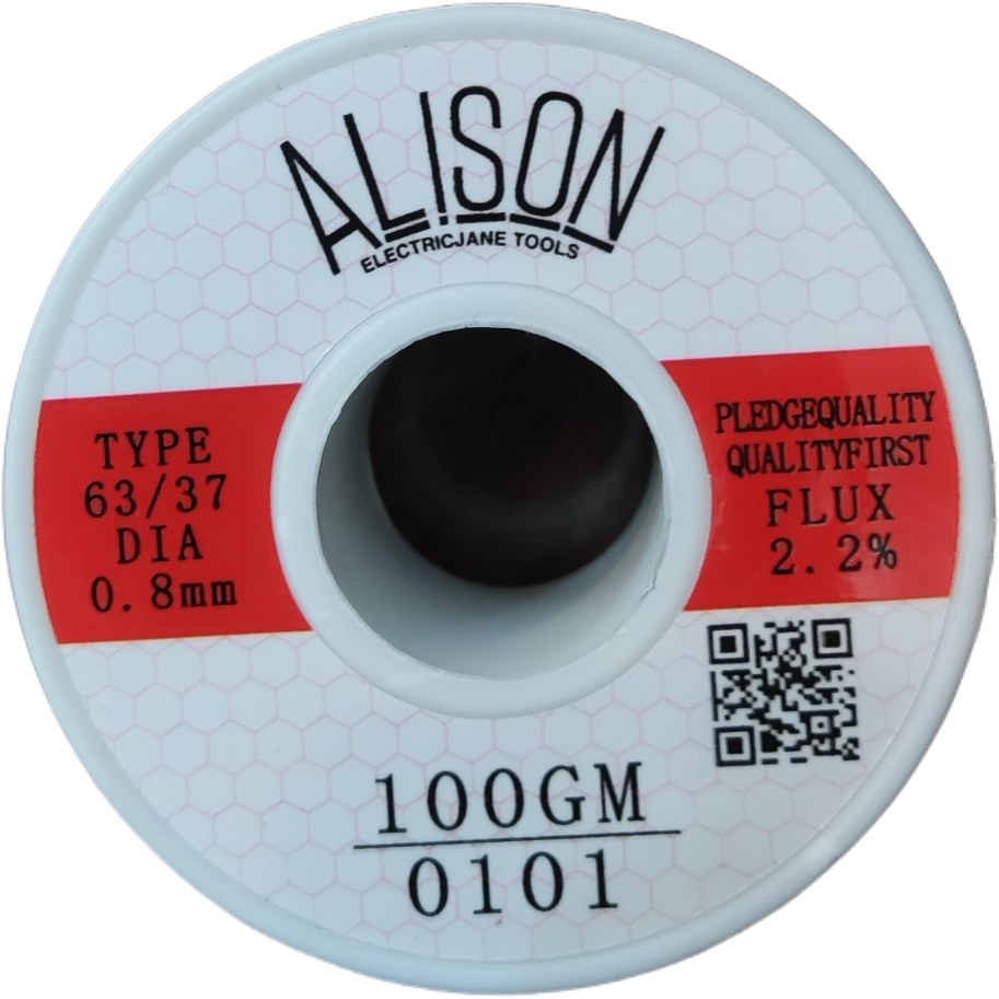 سیم لحیم 100 گرمی alison