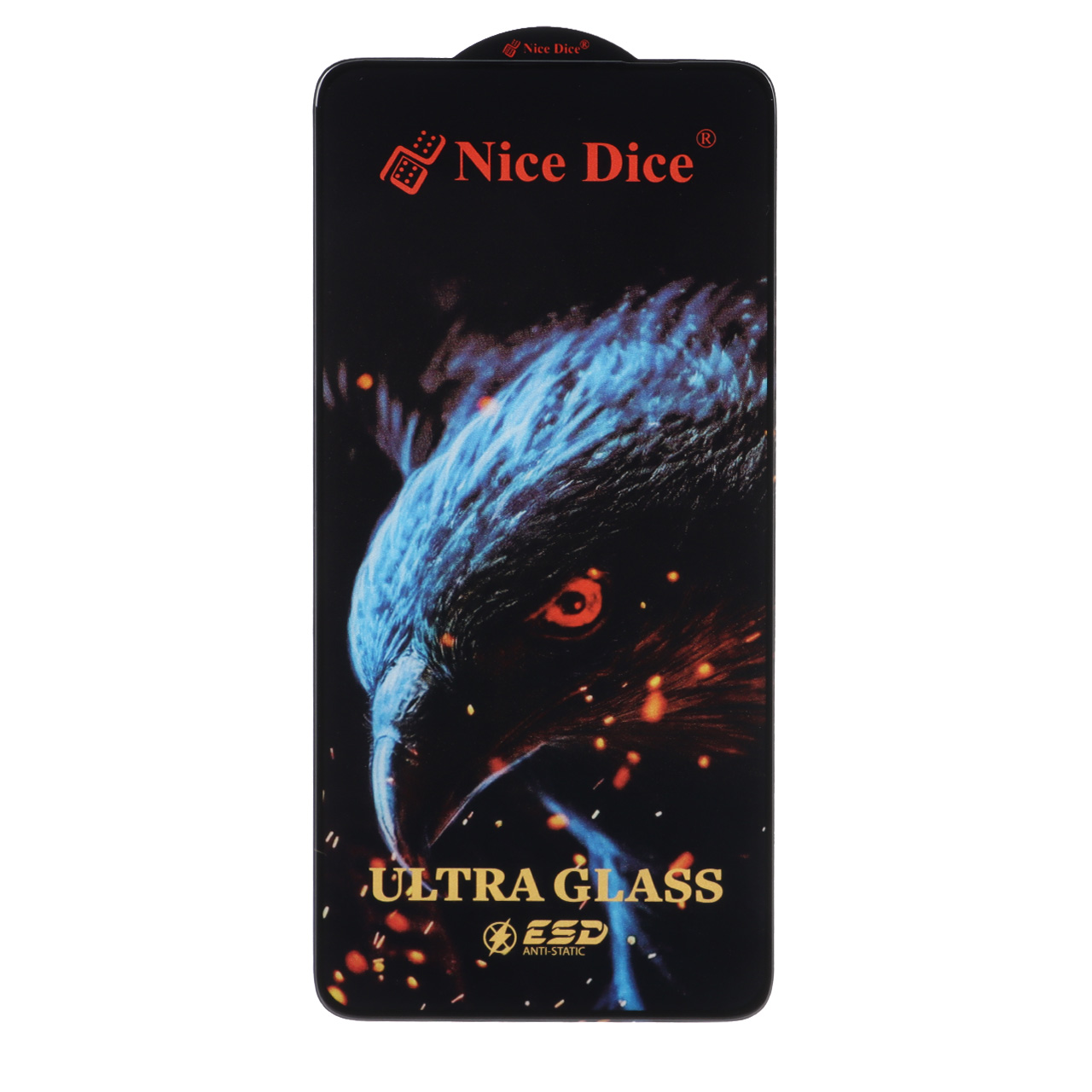 محافظ صفحه نمایش شیشه ای Full Cover Nice Dice Ultra Glass