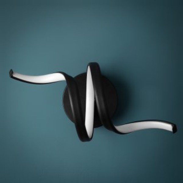 لوستر دیوارکوب مدرن نور آفتابی ای لیانور بدنه مشکی کد 1308